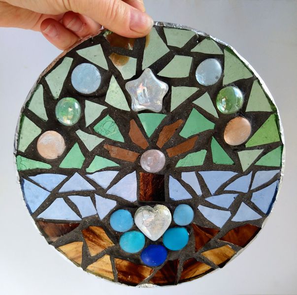 Tree of Life Stained Glass mosaic Kit
