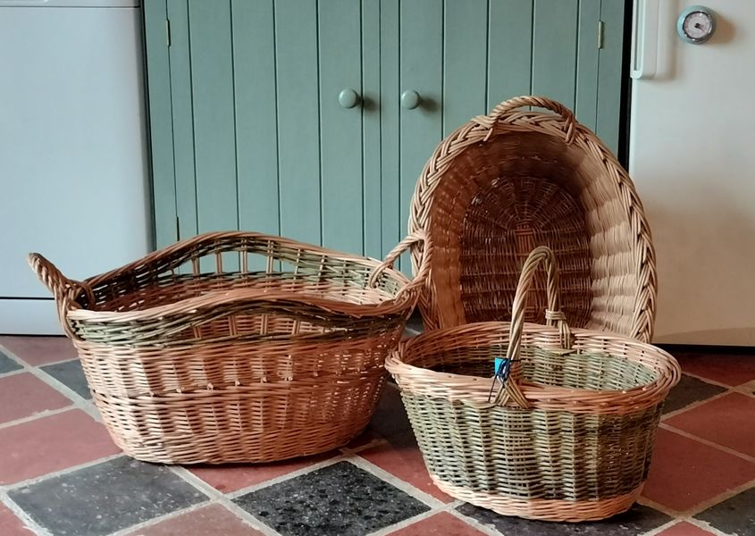 Oval Baskets made by Jane Welsh
