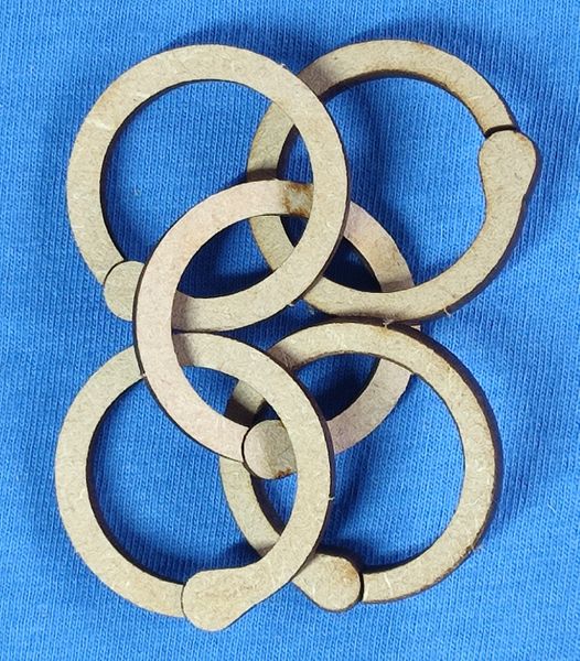 4 loops linked together
