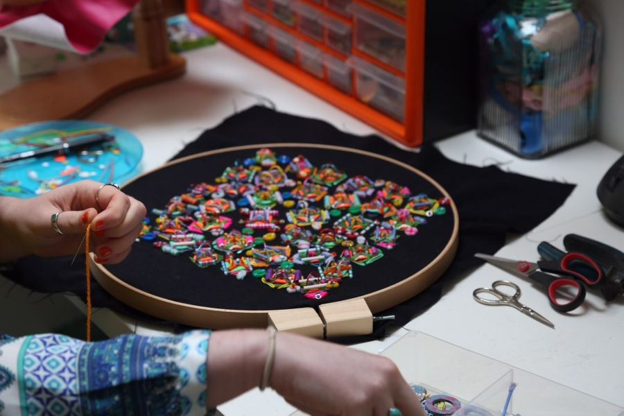 Jessica's work in progress