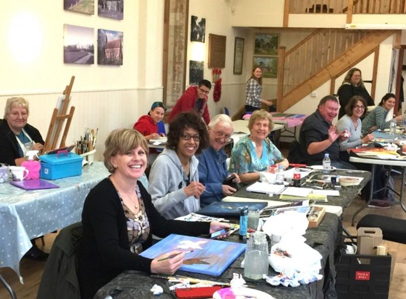 Happy Artists - Workshops with Deana Kim Page across 5 counties!
