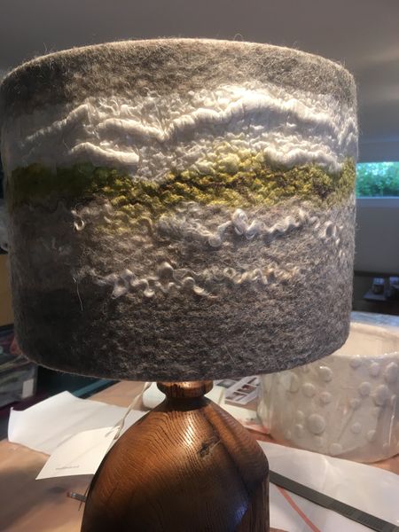 Jane's finished lampshade