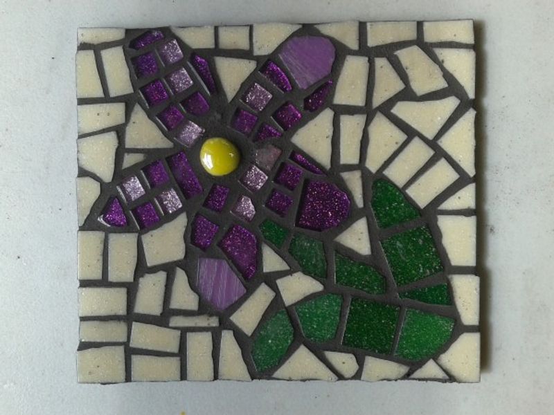 mosaic made on a half day course