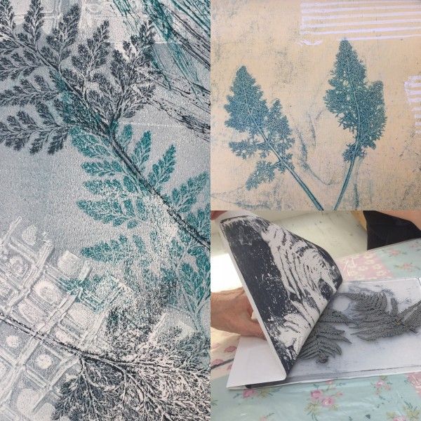 Gelli Plate Printing Workshop by Clare Cosens