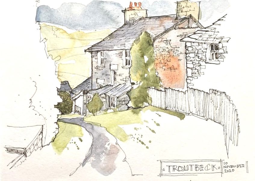 John Harrison Line and Wash Quirky Workshop