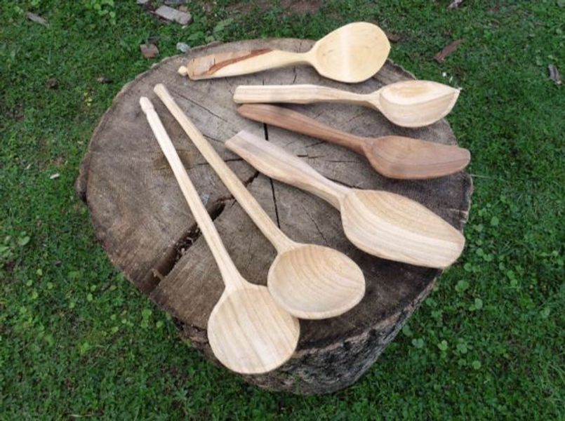 Spoon Carving Workshop at Stanwick Lakes