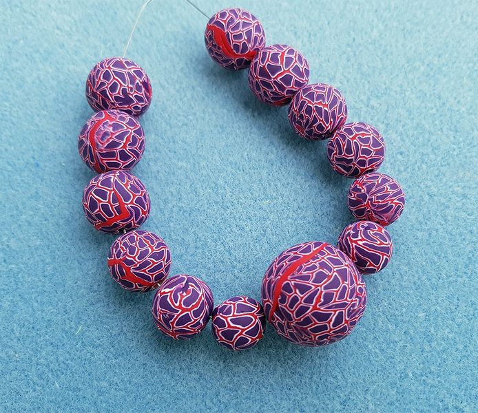 Mitch's 'millefiori' beads.