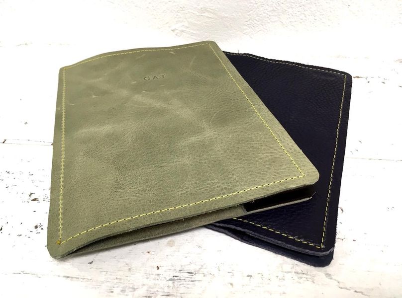 Leather bound sketchbook covers