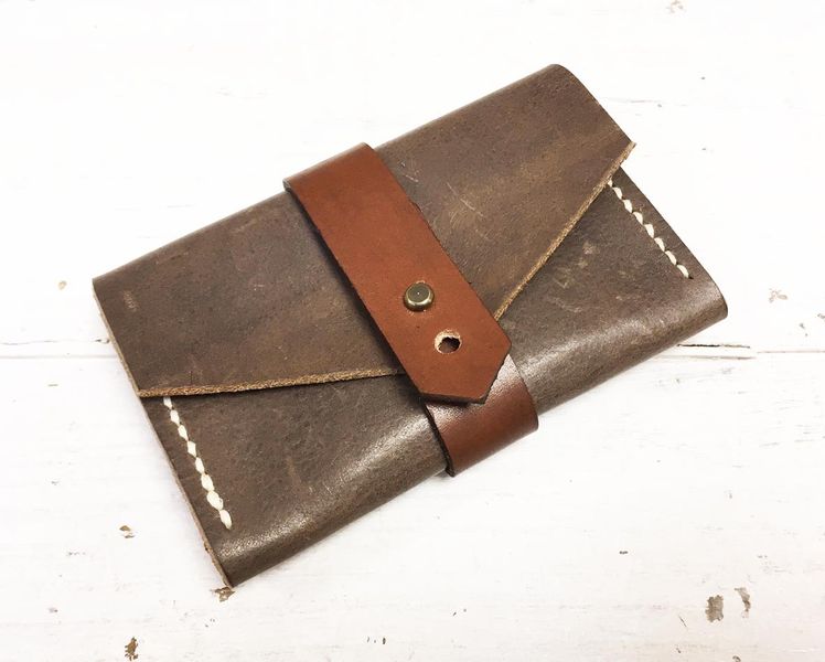 Graeme's handstitched wallet