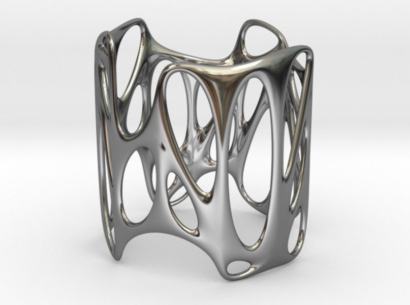 Voronoi bracelet