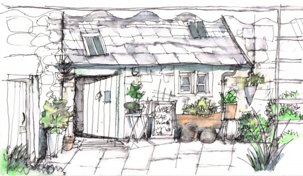 Discovering Pen and Wash - A 'Quirky Workshop' near Penrith at Greystoke Cycle Cafe