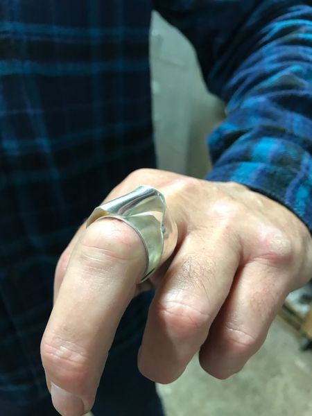 Students' crimped ring