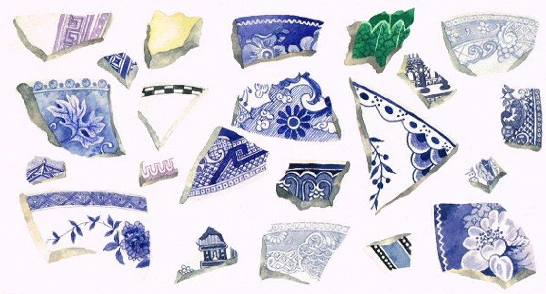 Ceramic shards