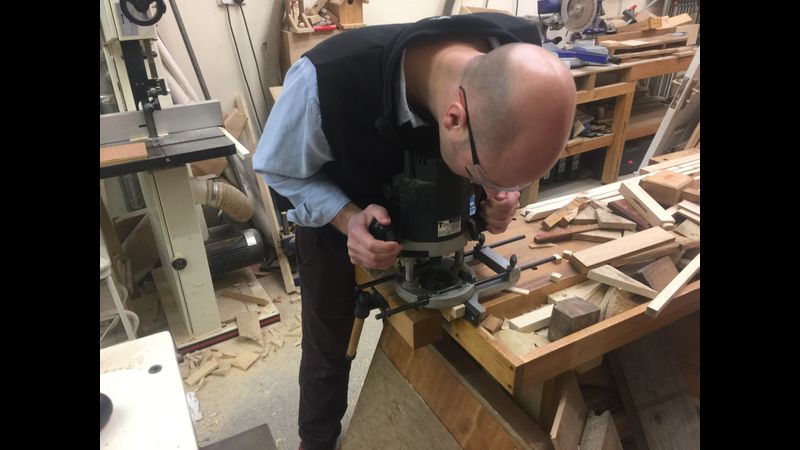 Intermediate woodwork furniture building courses mortice 