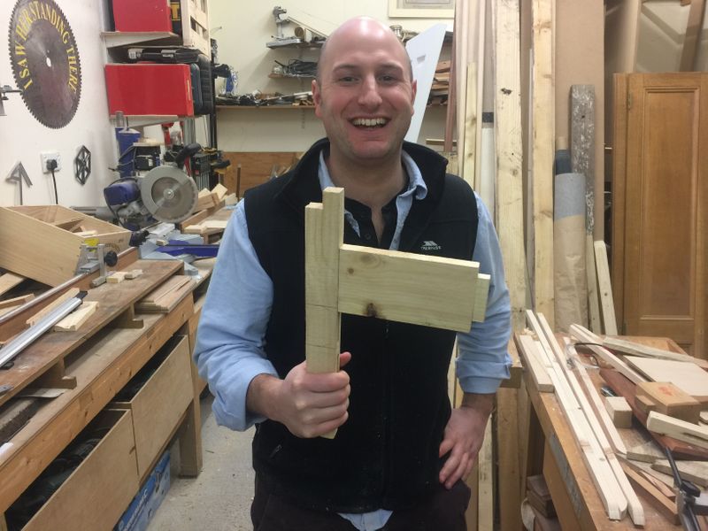 Mortice and tenon joints course, West Byfleet, Surrey, Woodwork