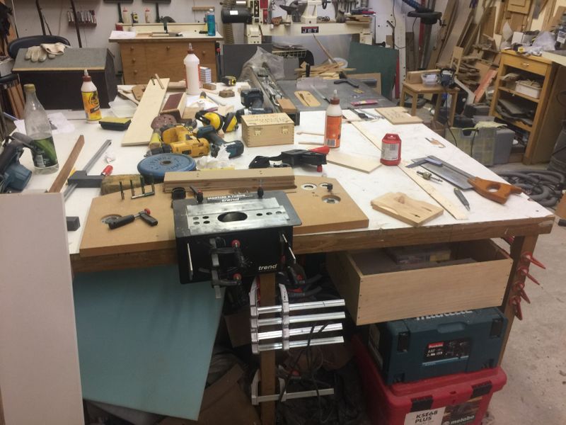 Mortice and tenon joints course, West Byfleet, Surrey, Woodwork