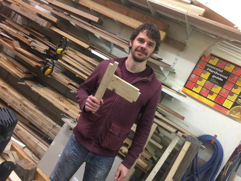 Mortice and tenon joints course, West Byfleet, Surrey, Woodwork