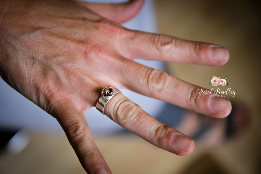 Silver Ring with Copper