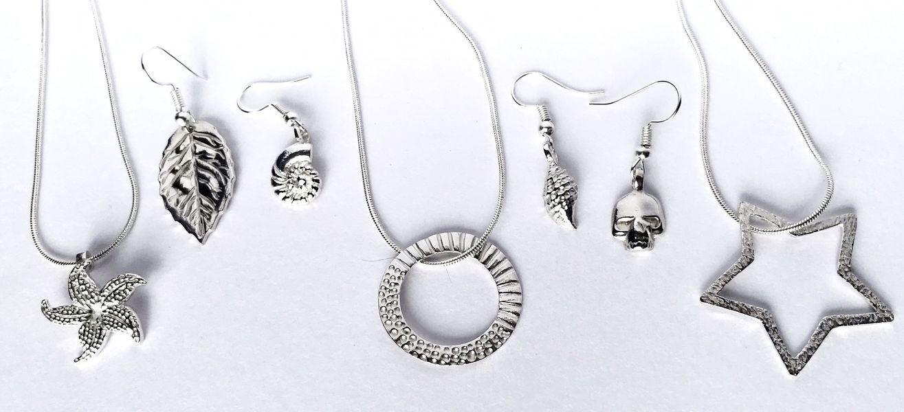 Solid Silver Precious Metal Clay Jewellery Making Courses, Pembroke, Pembrokeshire, South Wales