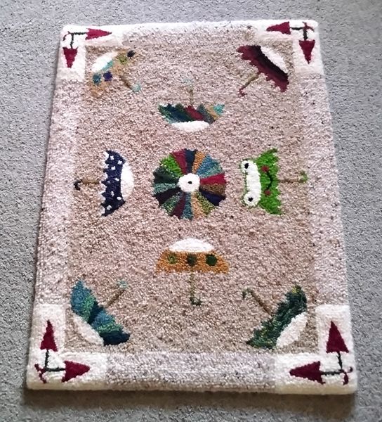 Umbrella rug