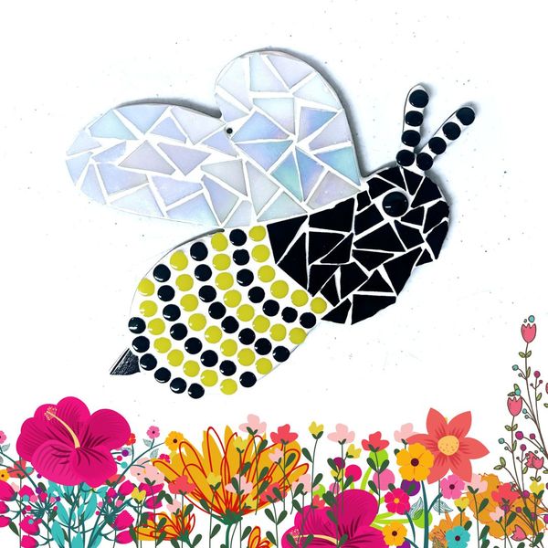 Bee mosaic kit