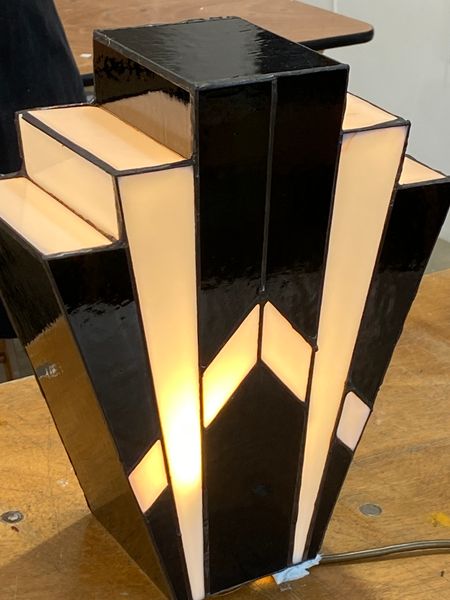 Karen's Art Deco Lamp