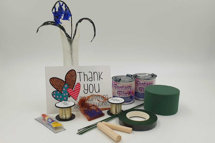Contents of the Bluebell kit