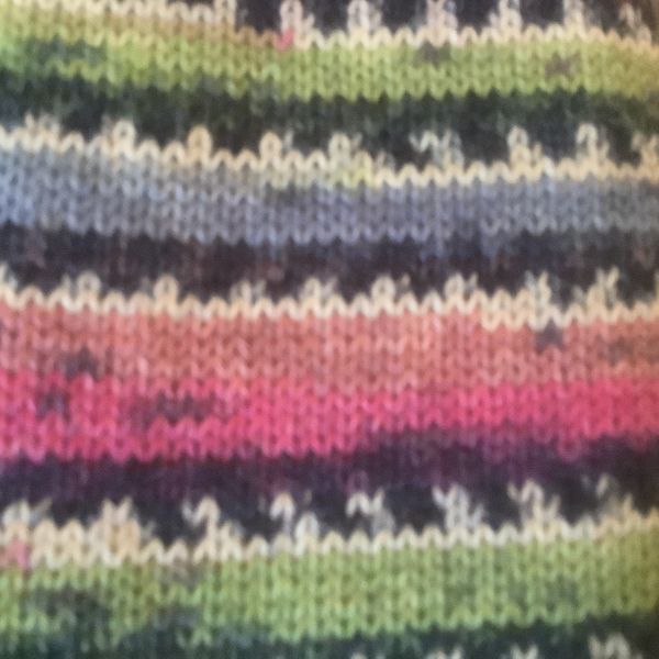 Close up of yarn design Sunny