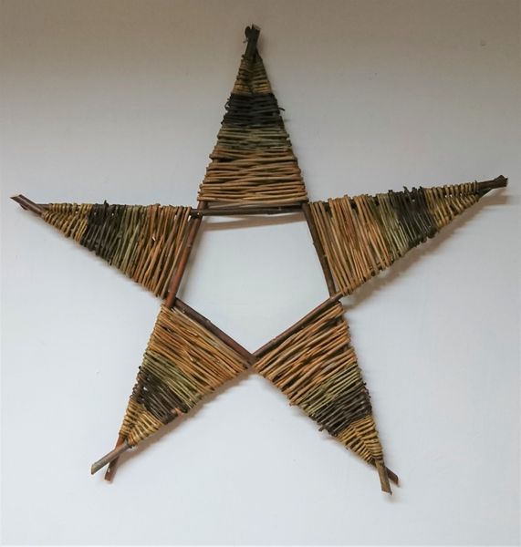 Willow woven star