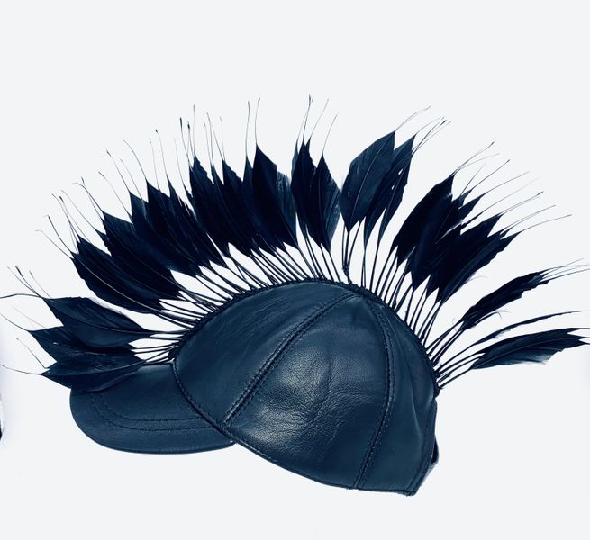 Feather cap