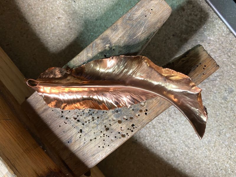Copper Leaf / Feather