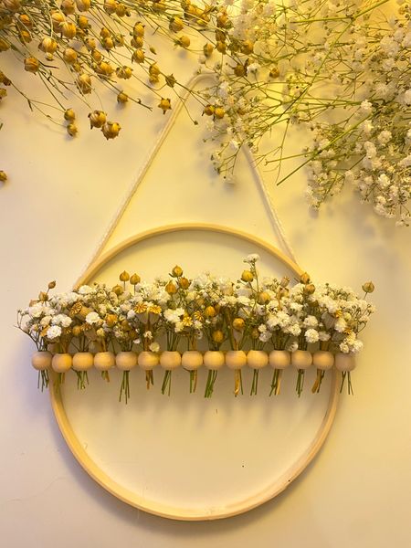 Flower hoop