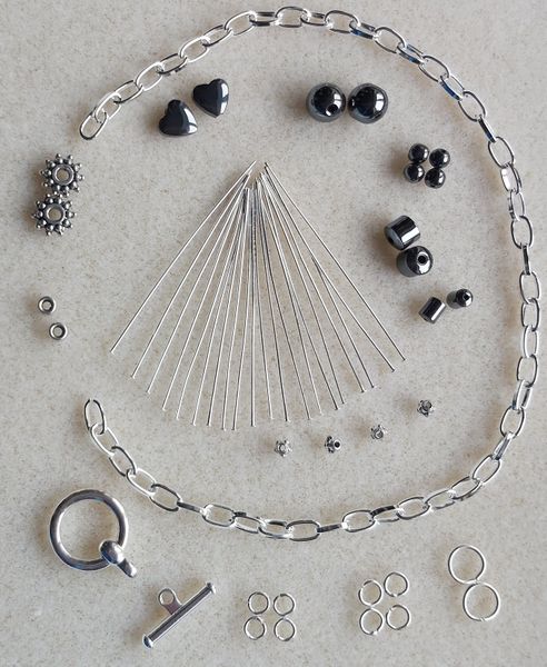 You can also choose a matching Hematite Bracelet Kit from Craft Courses too