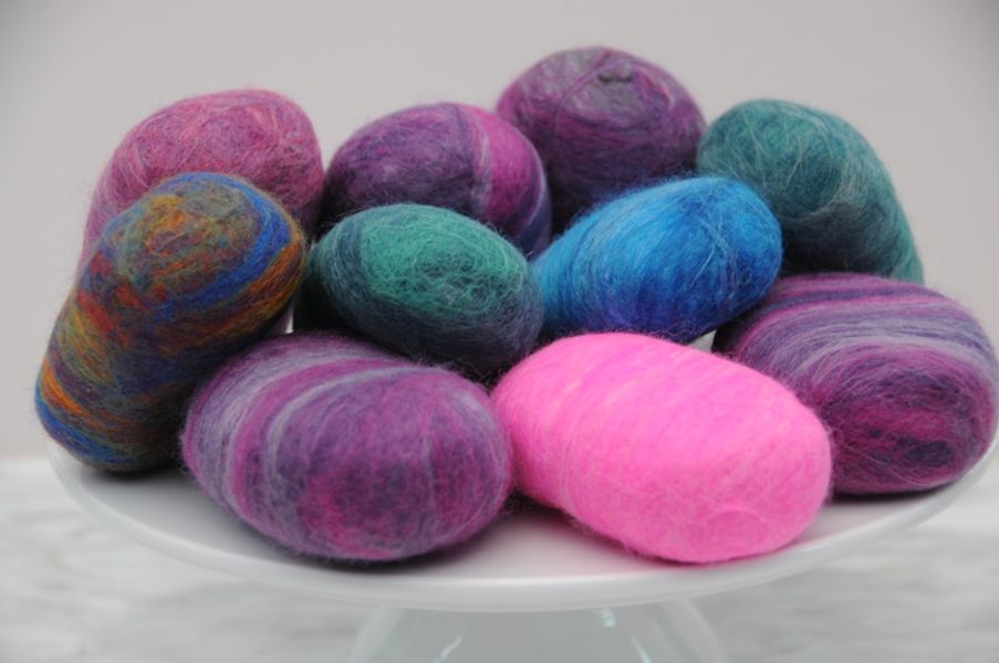 Wet Felted Soap, by Sallybea
