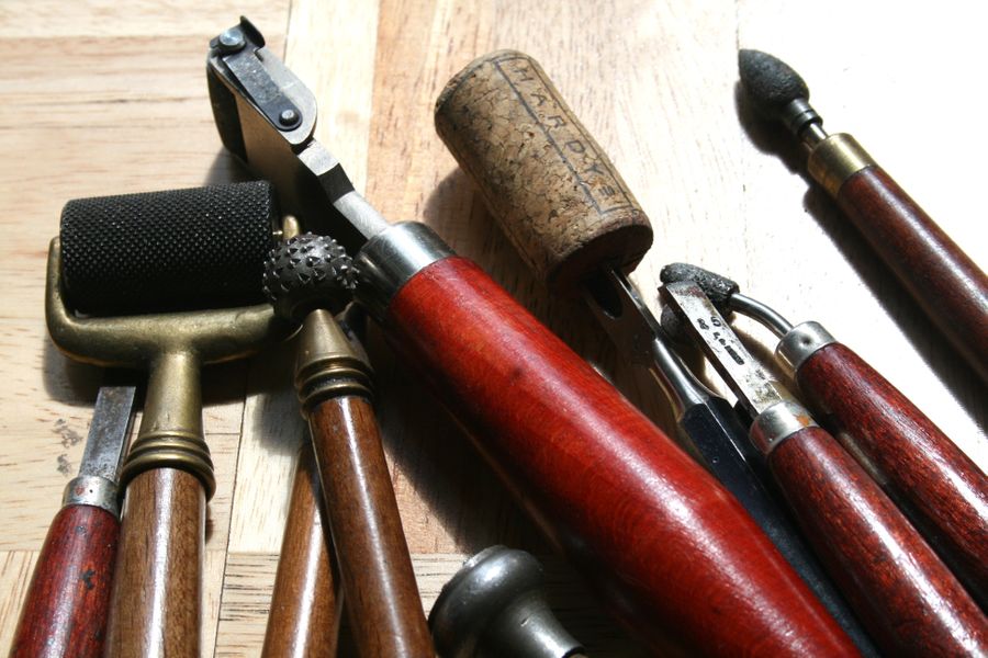 Some drypoint tools