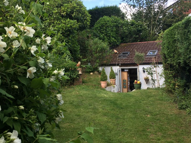 Studio at the bottom of the garden