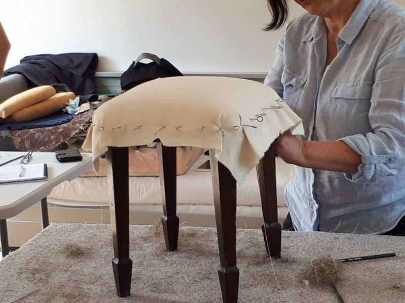 Traditional and Modern Upholstery lessons in Lincolnshire