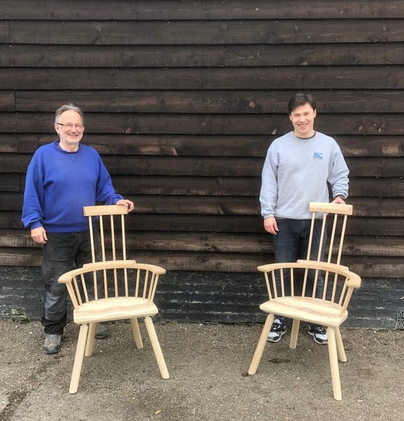 Another two chairs are born....