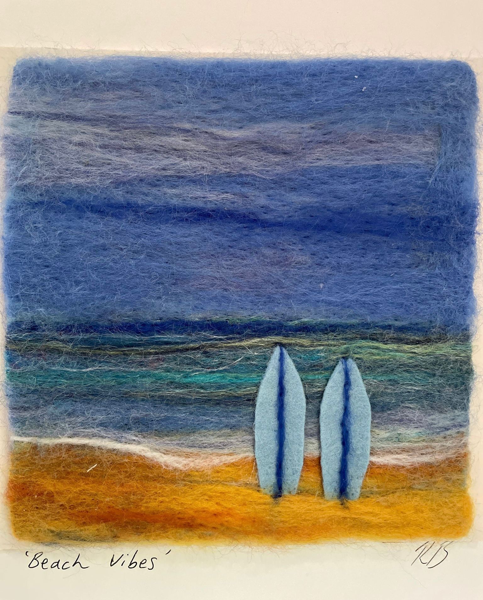 DIGITAL DOWNLOAD - Fantastic Felting Kit - Needle Felted Seascapes