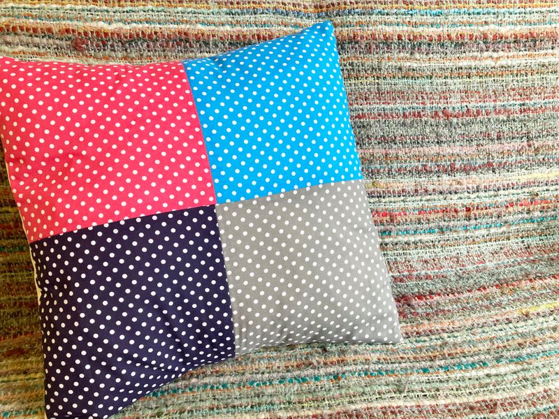 Sew and Make a Patchwork Cushion Ages 8-13 years