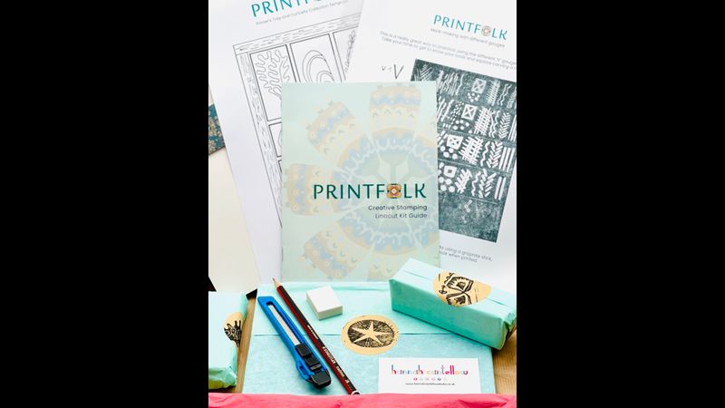 Printfolk creative stamping kit