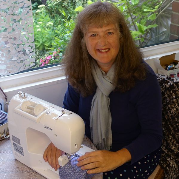 Let Helen get you started with a sewing machine
