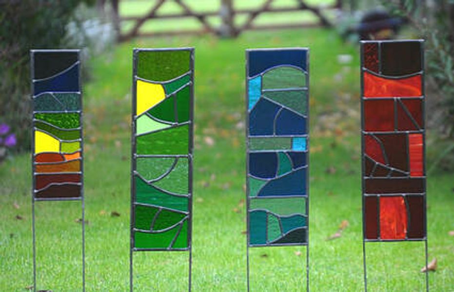 Cpmpleted panels suitable for the garden.