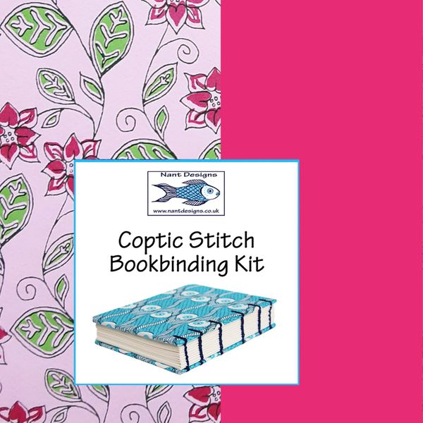 book kit with pink flowers cover
