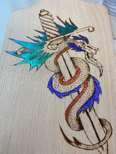 Intermediate Pyrography workshop 