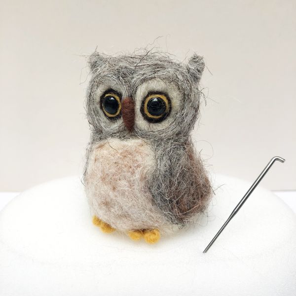 Bergin & Bath Needle felted owl kit