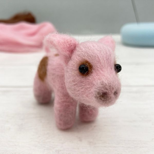 Needle felting kit - Mouse. Learn to make TWO cute little mice with this  craft kit for adults. Project for beginners. Creative gift idea, gift for  her.