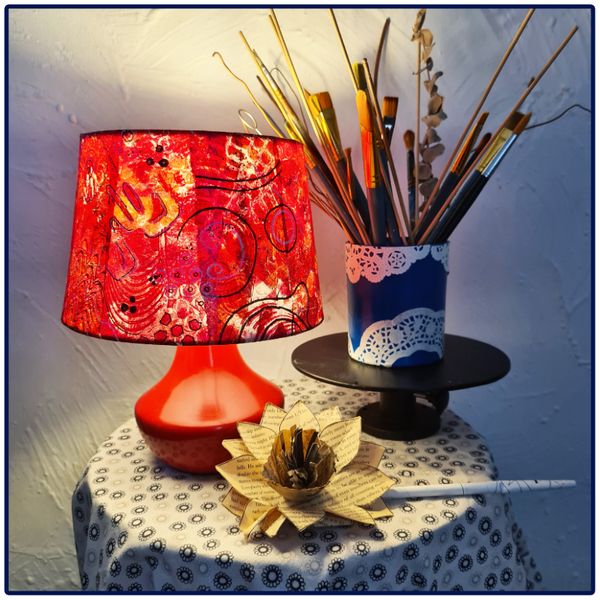 Lampshade in Red