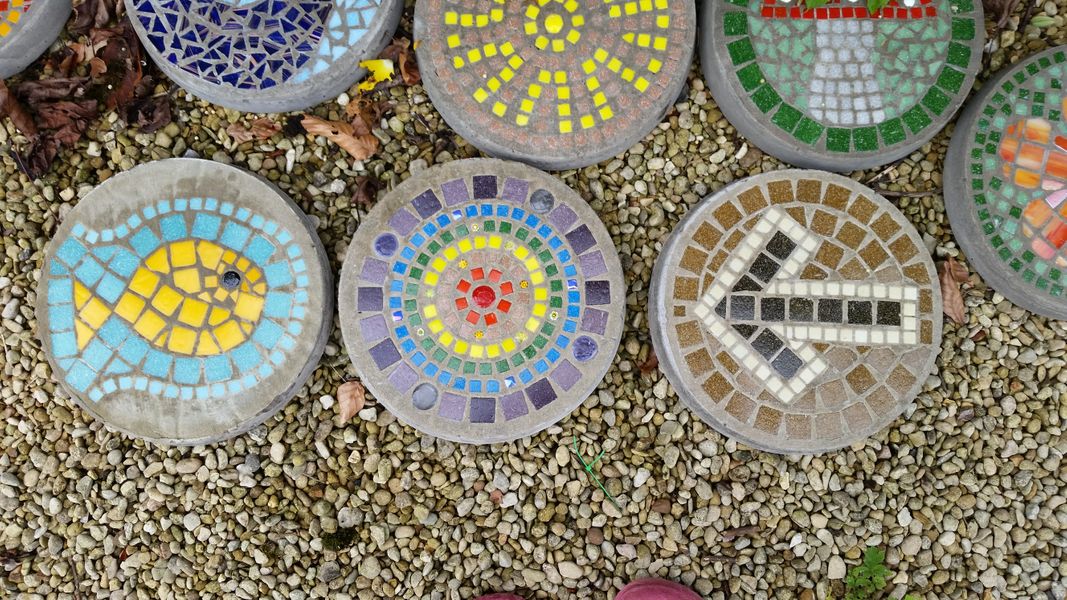 A selection of stepping stone ideas