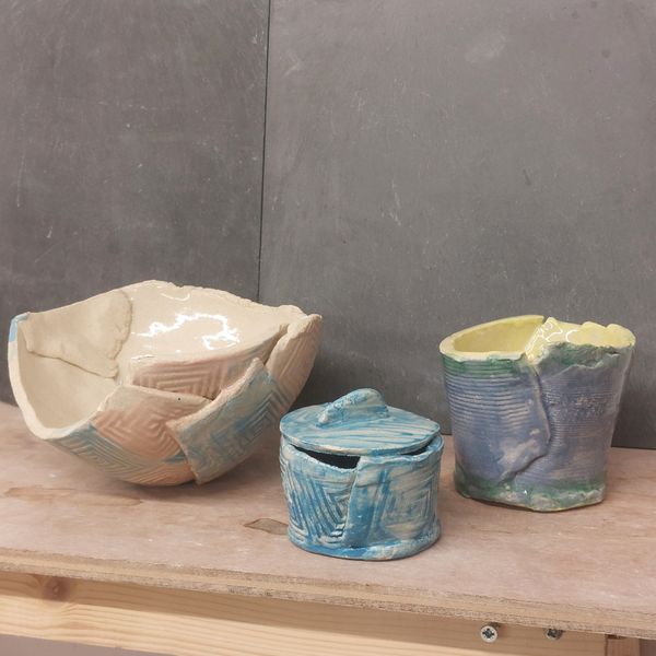 Lidded pots